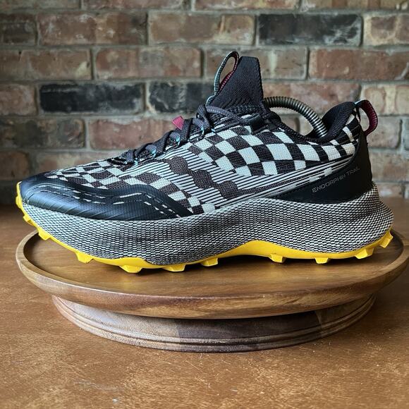 Saucony Other - Saucony Endorphin Trail Reverie Hiking Black Running Shoes Sneakers Men's 9.5